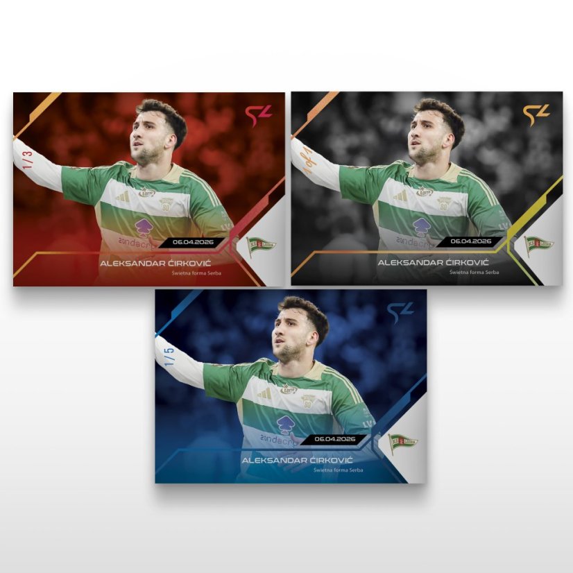 Karta piłkarska L-52 Aleksandar Ćirković - SportZoo PKO BP Ekstraklasa 2025/26 LIVE