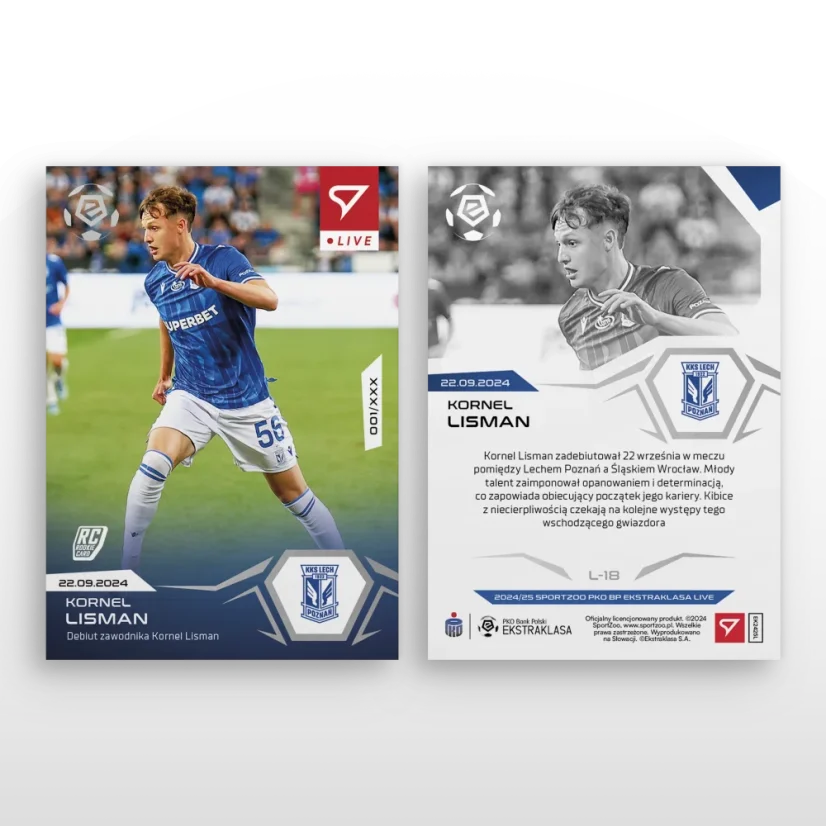 L-18 Kornel Lisman  PKO BP Ekstraklasa 2024/25 LIVE
