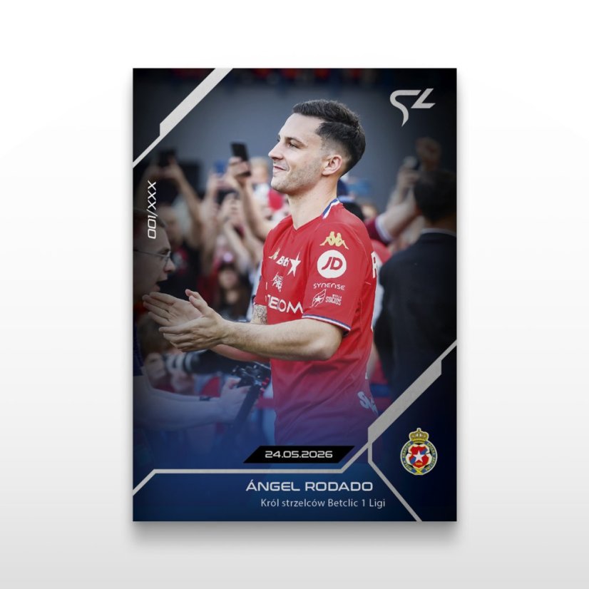 Football trading card L-54 Ángel Rodado - SportZoo Betclic 1 Liga 2025/26 LIVE