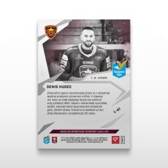 Hokejová kartička L-41 DENIS HUDEC - SportZoo Tipsport liga 2025/26 LIVE