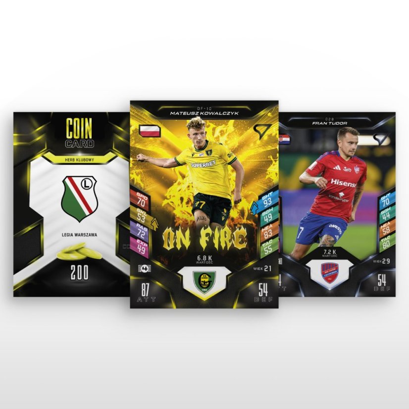 Booster box - karty piłkarskie SportZoo PKO BP Ekstraklasa 2025/26 Duel