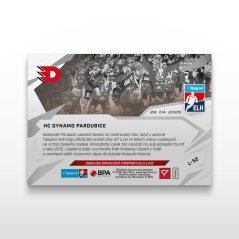 Hockey trading card L-52 HC Dynamo Pardubice - SportZoo Tipsport ELH 2025/26 LIVE