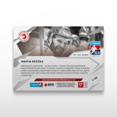 Hockey trading card L-49 Martin Růžička - SportZoo Tipsport ELH 2025/26 LIVE