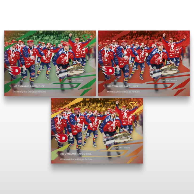 Hokejová  kartička L-52 HC Dynamo Pardubice - SportZoo Tipsport ELH 2025/26 LIVE