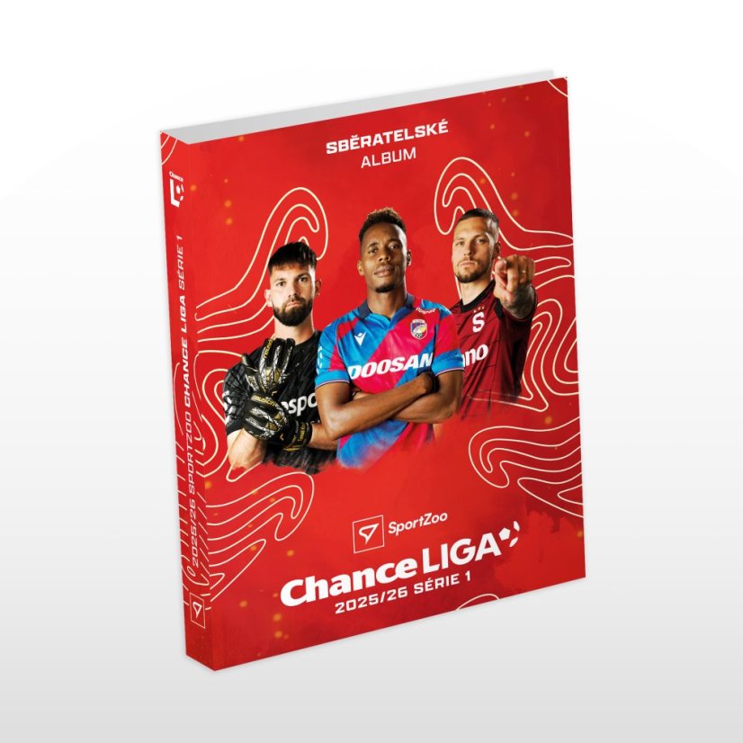 Doskový album - futbalové kartičky SportZoo Chance Liga 2025/26 - 1. séria