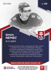 L-09 Šimon Nemec Hockey Slovakia 2023 LIVE