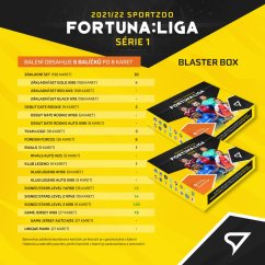 Blaster box FORTUNA:LIGA 2021/22 – 1. seria