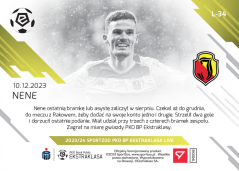L-34 Nene PKO Bank Polski Ekstraklasa 2023/24 LIVE