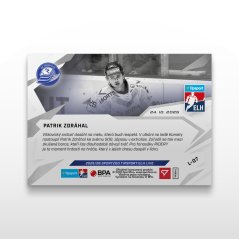 Hokejová kartička L-07 Patrik Zdráhal - SportZoo Tipsport ELH 2025/26 LIVE