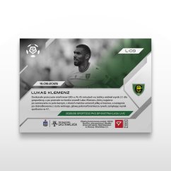 Fotbalová kartička L-09 Lukas Klemenz - SportZoo PKO BP Ekstraklasa 2025/26 LIVE