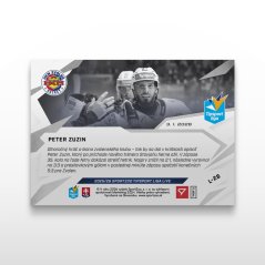 Hokejová  kartička L-28 PETER ZUZIN - SportZoo Tipsport liga 2025/26 LIVE