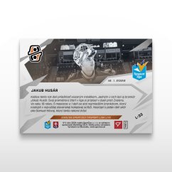 Hokejová kartička L-33 JAKUB HUSÁR - SportZoo Tipsport liga 2025/26 LIVE