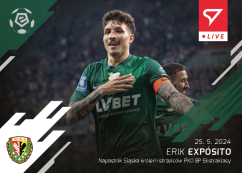 L-71 SADA Erik Expósito PKO Bank Polski Ekstraklasa 2023/24 LIVE + HOLDER