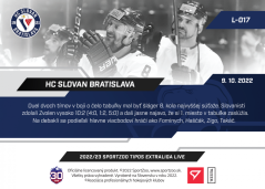 L-017 HC Slovan Bratislava TEL 2022/23 LIVE
