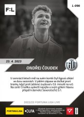 L-096 Ondřej Čoudek FORTUNA:LIGA 2022/23 LIVE