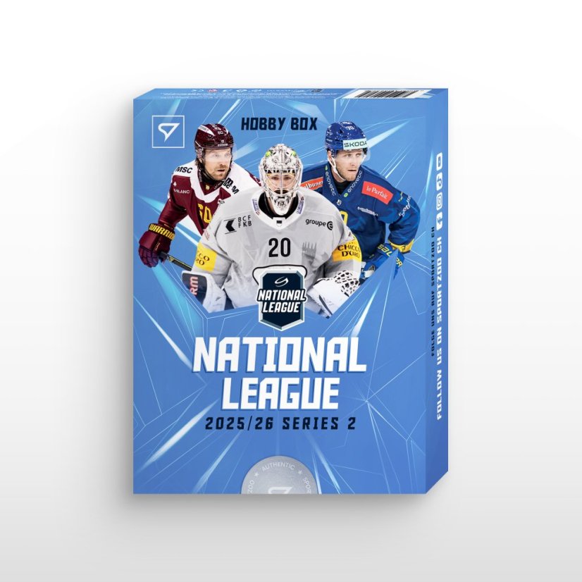 Hobby box - hokejové kartičky SportZoo National League 2025/26 - 2. séria