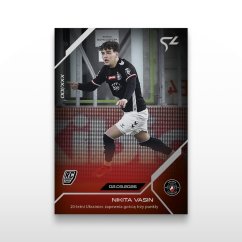 Fotbalová kartička L-30 Nikita Vasin - SportZoo Betclic 1 Liga 2025/26 LIVE