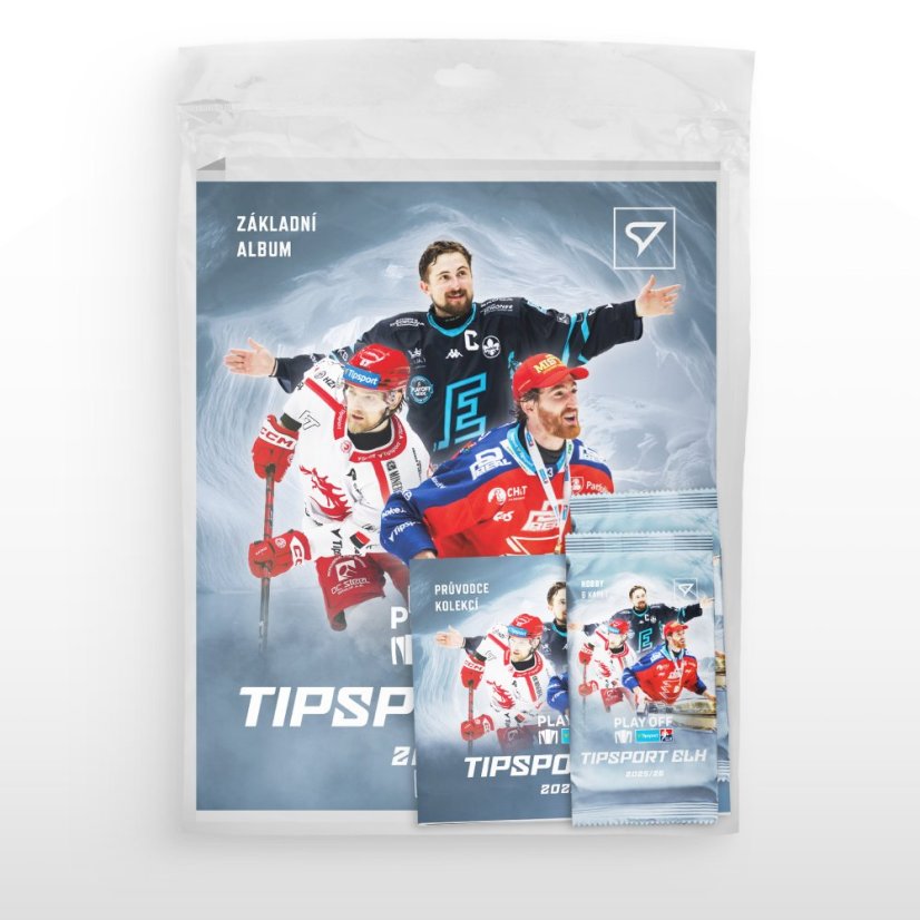Štartovací balíček - hokejové kartičky SportZoo Tipsport ELH 2025/26 Play Off