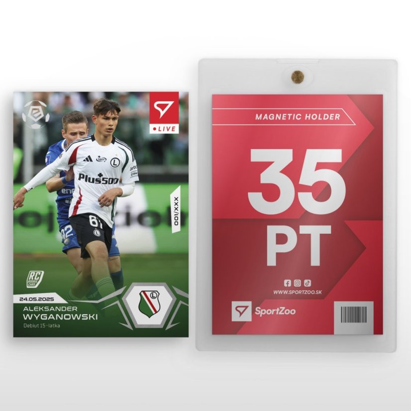 L-77 Aleksander Wyganowski PKO BP Ekstraklasa 2024/25 LIVE + HOLDER