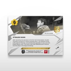 Hokejová kartička L-28 Strauss Mann - SportZoo Svenska hockeyligan 2025/26 LIVE