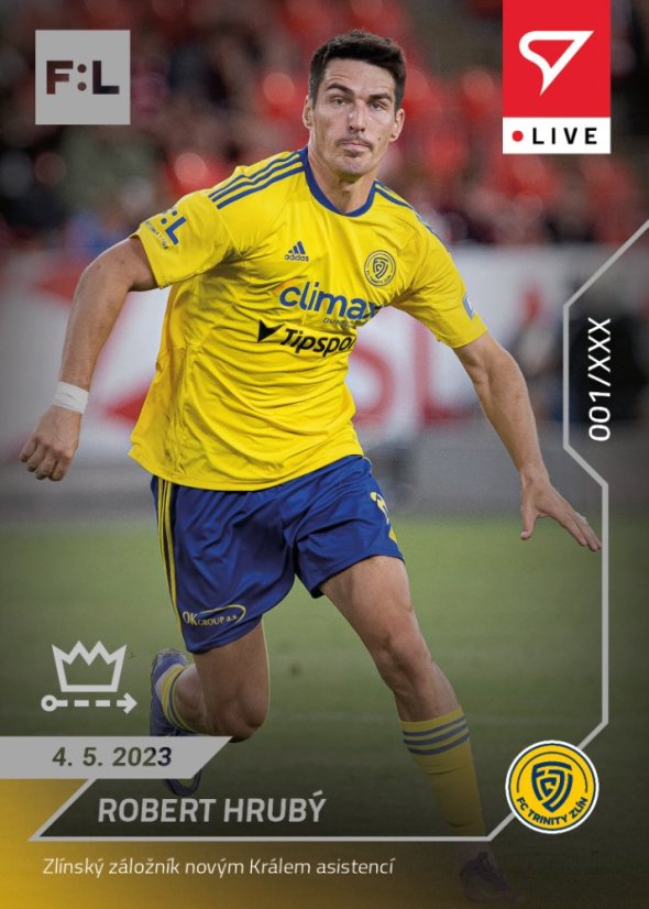 L-103 Robert Hrubý FORTUNA:LIGA 2022/23 LIVE