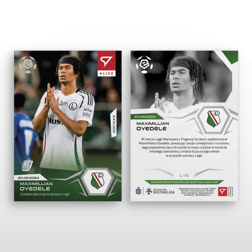 L-15 Maximillian Oyedele PKO BP Ekstraklasa 2024/25 LIVE