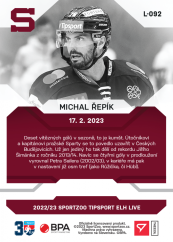 L-092 Michal Řepík TELH 2022/23 LIVE
