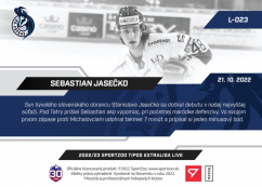 L-023 Sebastian Jasečko TEL 2022/23 LIVE