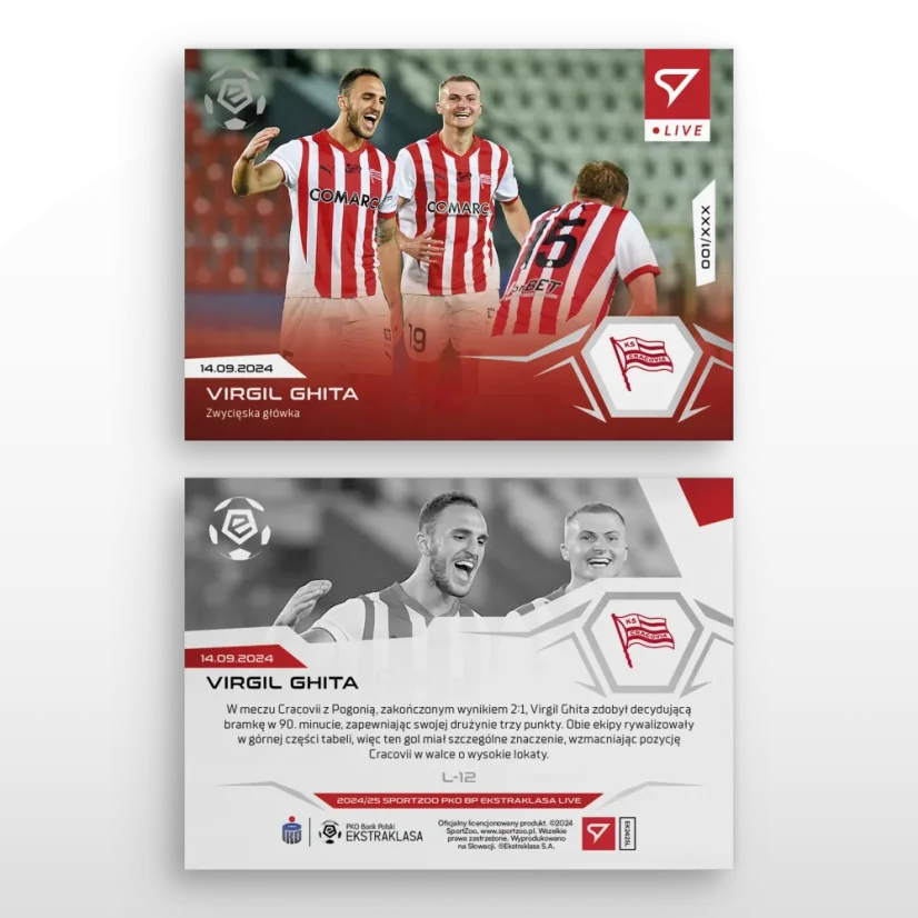 L-12 Virgil Ghita PKO BP Ekstraklasa 2024/25 LIVE