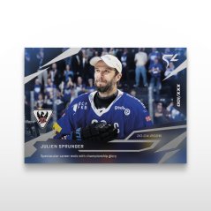 Hokejová kartička L-61 Julien Sprunger - SportZoo National League 2025/26 LIVE