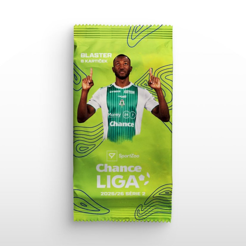 Blaster saszetka - karty piłkarskie SportZoo Chance Liga 2025/26 – Seria 2