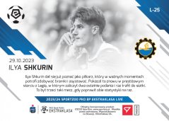 L-25 Ilya Shkurin PKO Bank Polski Ekstraklasa 2023/24 LIVE