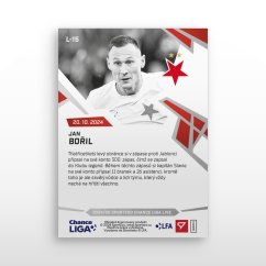 L-15 Jan Bořil Chance Liga 2024/25 LIVE
