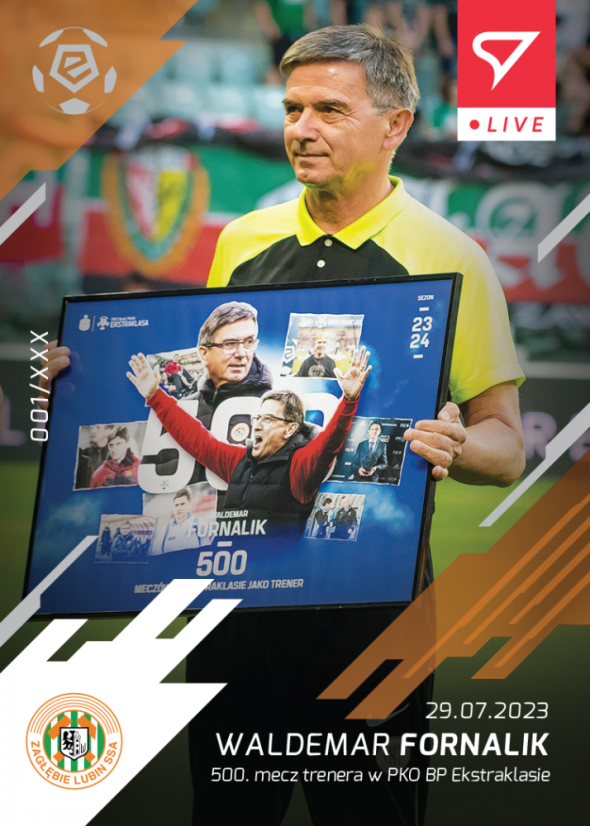 L-02 Waldemar Fornalik PKO Bank Polski Ekstraklasa 2023/24 LIVE