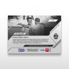 Football trading card L-13 FRANTIŠEK ČECH - SportZoo Chance Liga 2025/26 LIVE