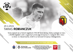 L-61 Taras Romanczuk PKO Bank Polski Ekstraklasa 2023/24 LIVE