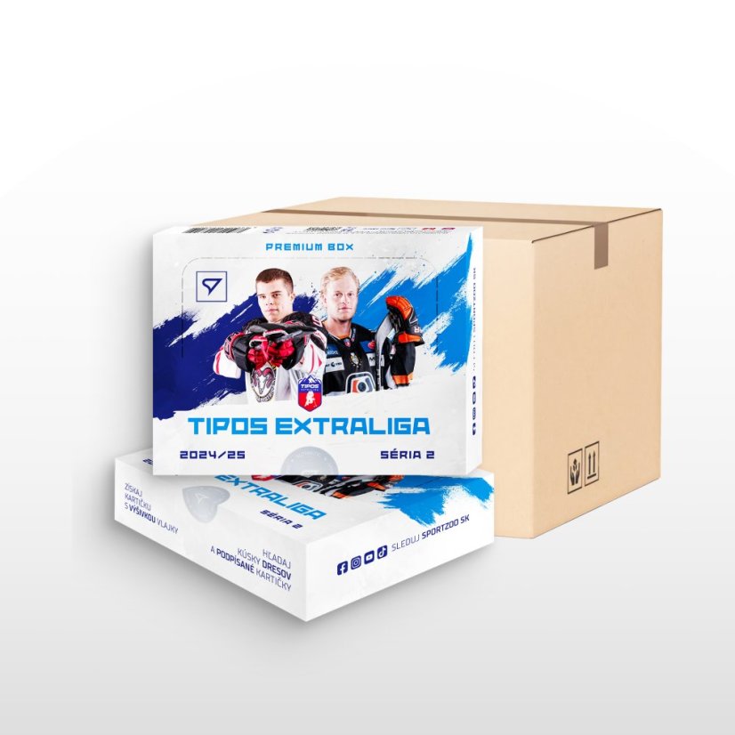 Case of 6 Premium Boxes Tipos extraliga 2024/25 – Series 2