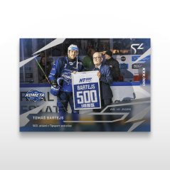 Hokejová kartička L-09 Tomáš Bartejs - SportZoo Tipsport ELH 2025/26 LIVE