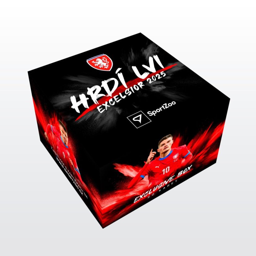 Exclusive box - fotbalové kartičky SportZoo Hrdí Lvi 2025