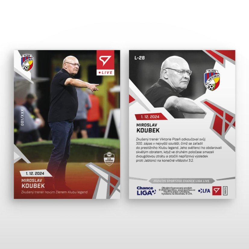 L-28 Miroslav Koubek Chance Liga 2024/25 LIVE