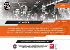 L-084 HC Košice TEL 2022/23 LIVE