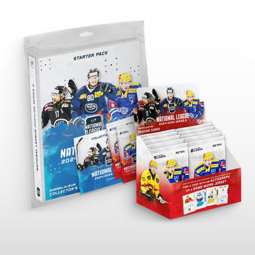 Set Retail box + Starter pack National League 2024/2025 - Series 2
