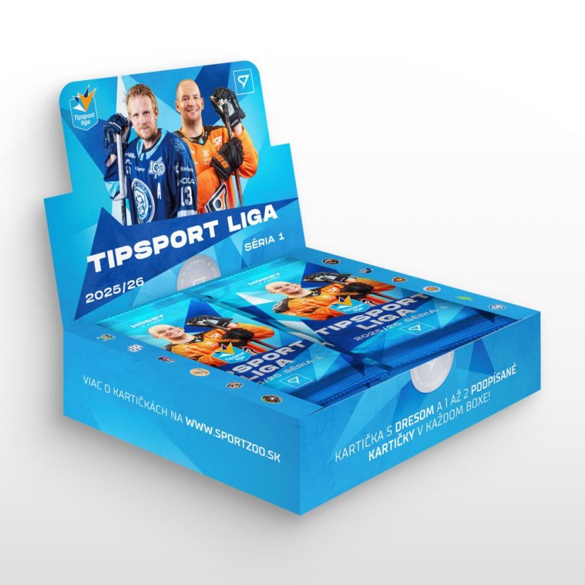 Hobby box - hokejové kartičky SportZoo Tipsport liga 2025/26 – 1. série