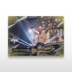 Karta MMA L-05 Vitalii Yakymenko - SportZoo KSW 2025/26 LIVE