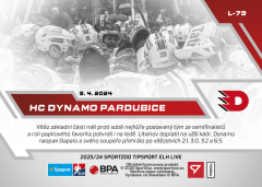L-79 HC Dynamo Pardubice TELH 2023/24 LIVE