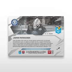 Hockey trading card L-49 JASPER PATRIKAINEN - SportZoo Tipsport liga 2025/26 LIVE