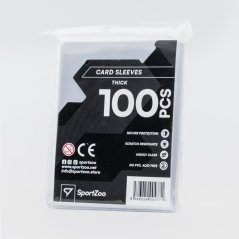 SportZoo 100 st. sleeves för tjockare kort