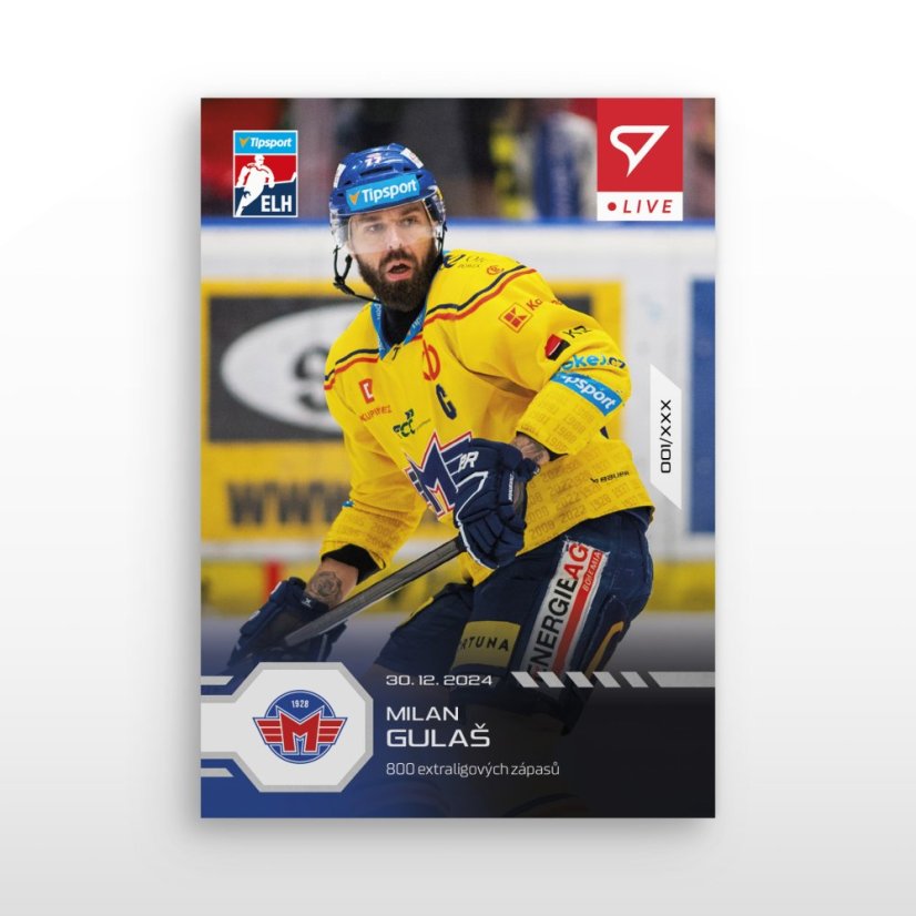L-68 Milan Gulaš TELH 2024/25 LIVE