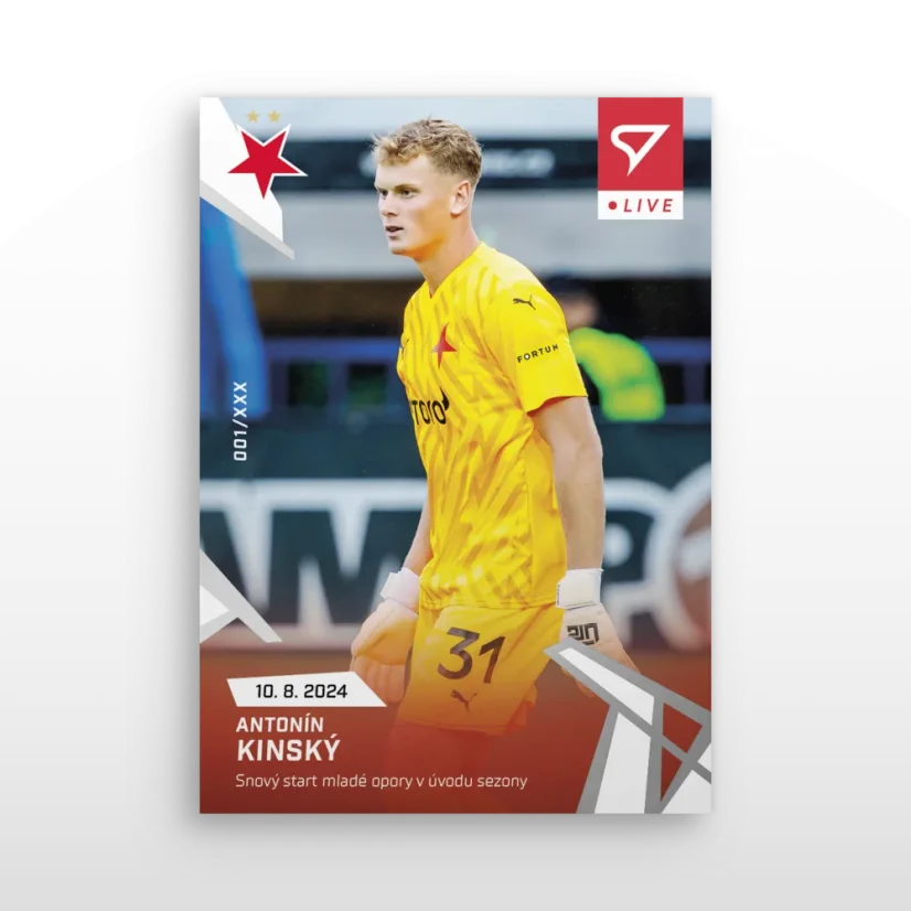 L-06 Antonín Kinský Chance Liga 2024/25 LIVE