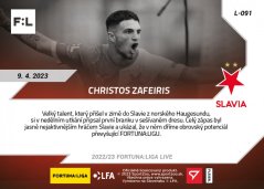 L-091 Christos Zafeiris FORTUNA:LIGA 2022/23 LIVE